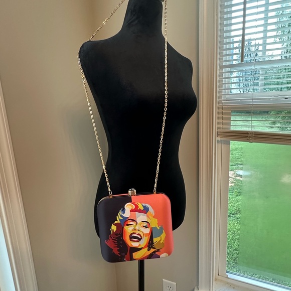 Colorful Pop Art Crossbody Bag - Picture 2 of 3